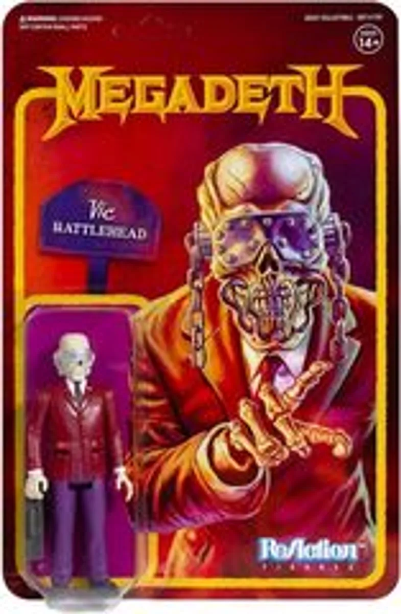 Фигурка Super7 Megadeth: Vic Rattlehead