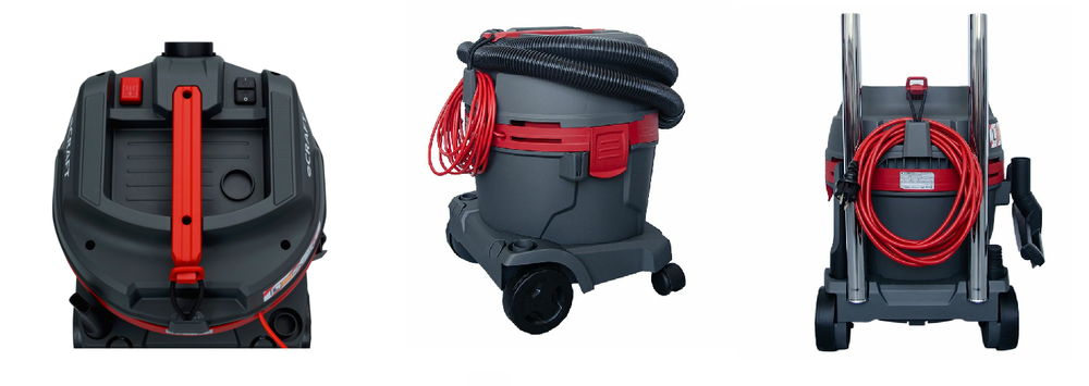 Строительный пылесос профессиональный Starmix eCraft PL- 1422 EWR класс L, 1,4 кВт, 21 л, ручная очистка фильтра Press&Clean, сухая и влажная уборка 102566