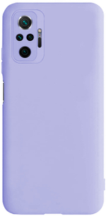Мягкий Soft Touch чехол из силикона для XIAOMI REDMI NOTE 10 PRO / 10 PRO MAX с бархатной подкладкой
