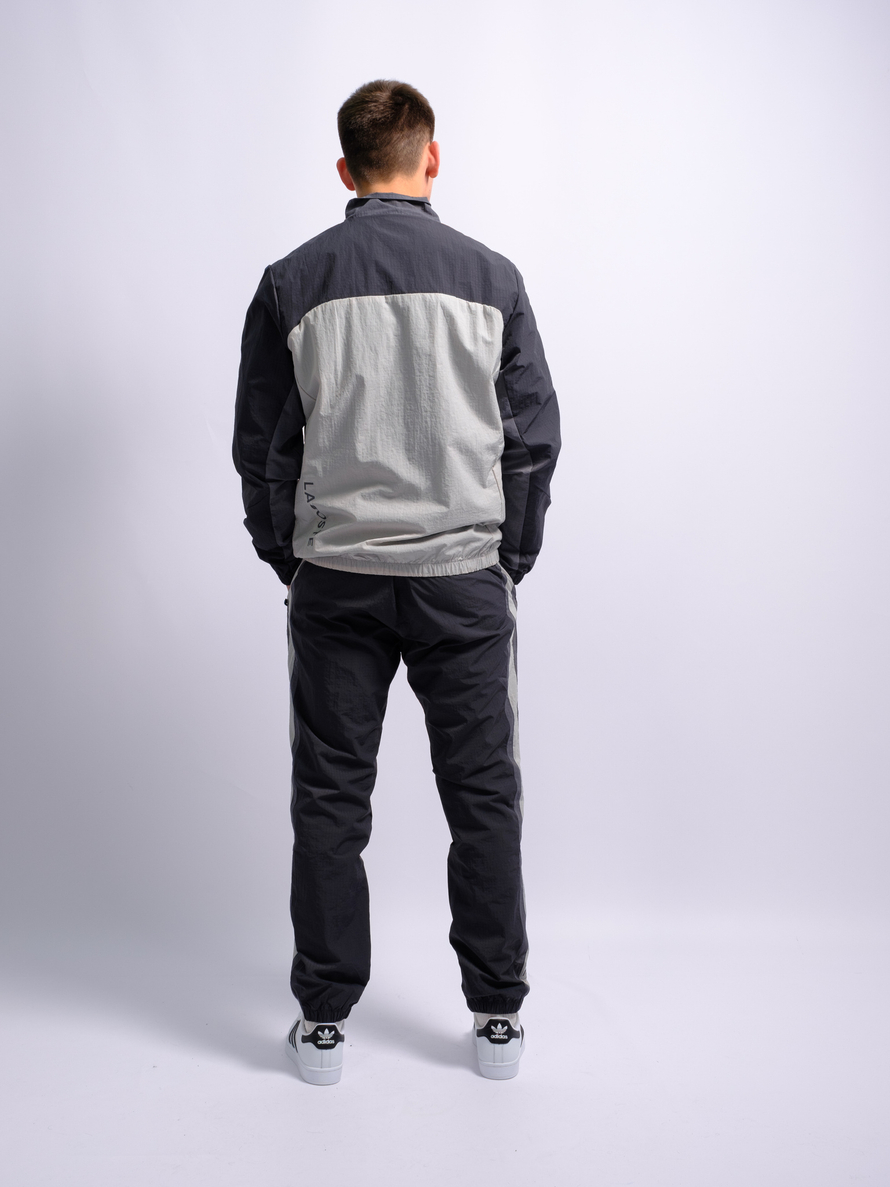 Костюм Lacoste #97205 (сер.-черн.)