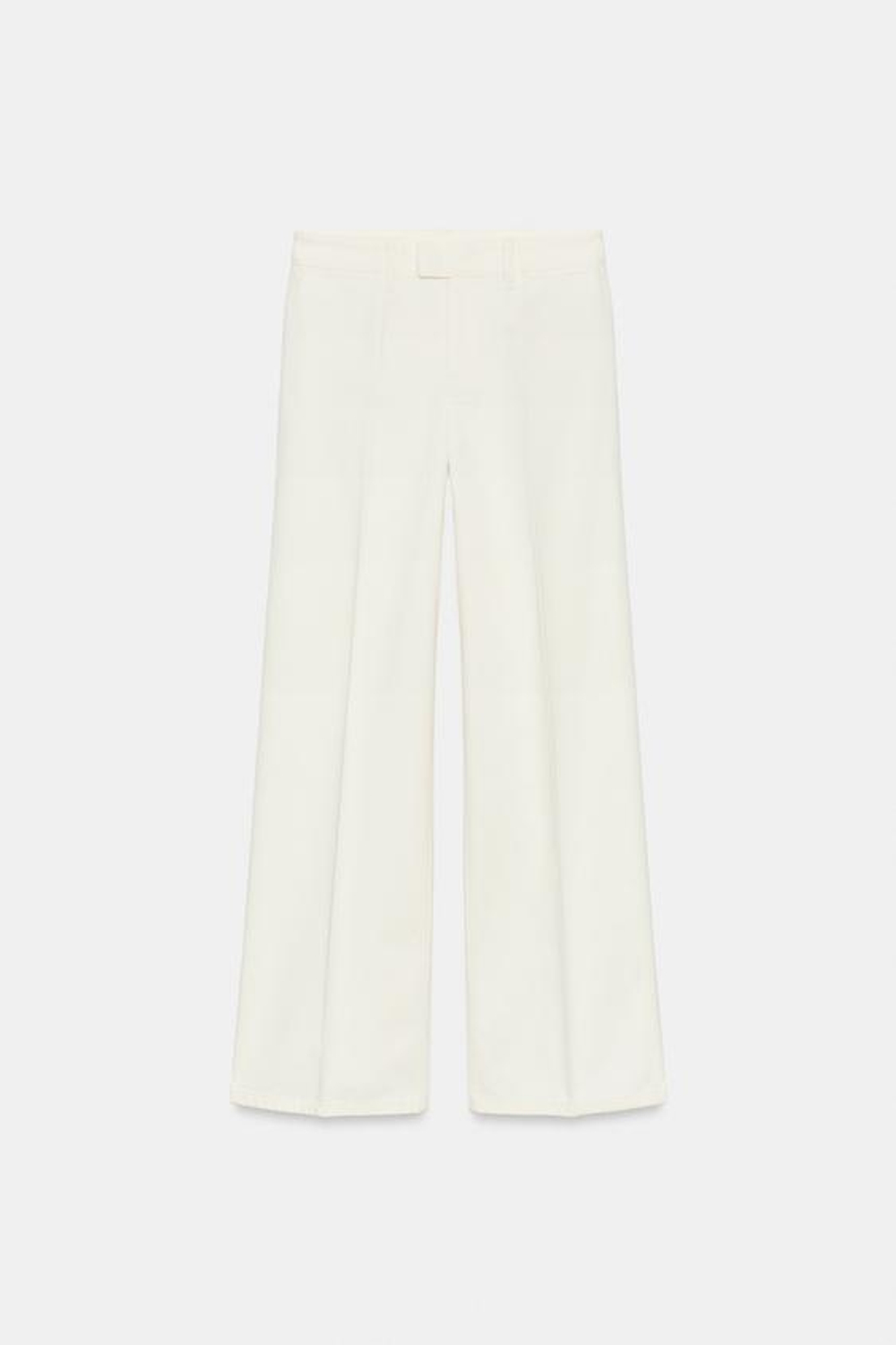 ZARA ДЖИНСЫ Z1975 STRAIGHT СО СТРЕЛКАМИ, БЕЛЫЙ