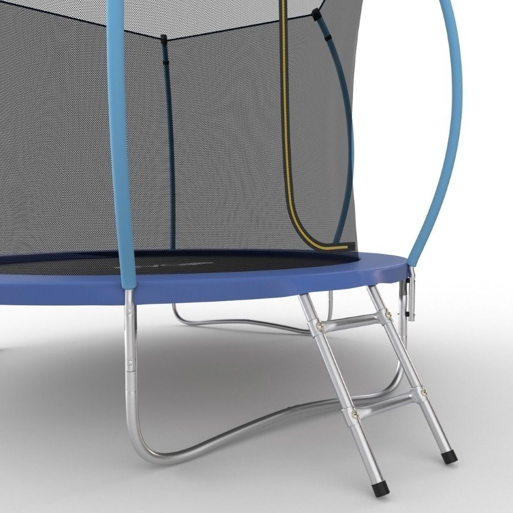 EVO JUMP Internal 8ft (Blue) Батут с внутренней сеткой и лестницей, диаметр 8ft (синий)