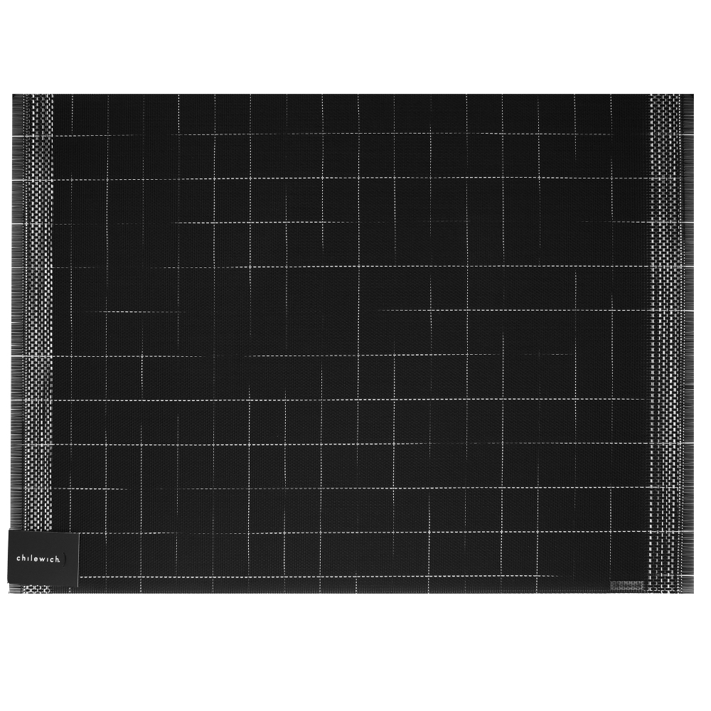 Салфетка подстановочная 36х48 Chilewiсh Selvedge Black-white 100478-003