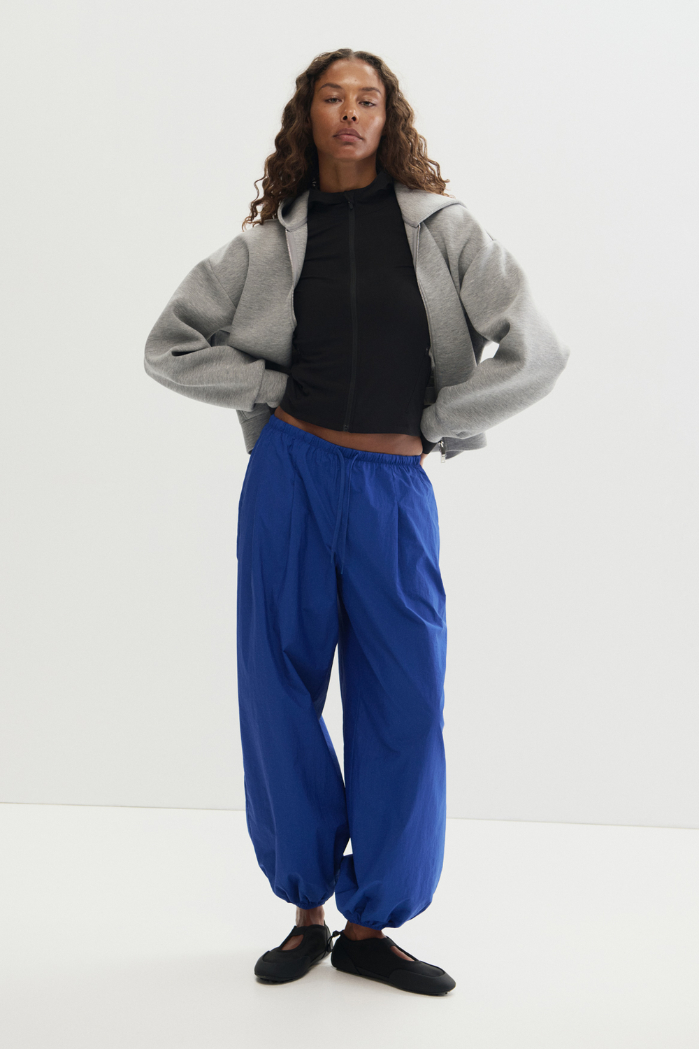Водоотталкивающие спортивные брюки-баллоны - H&M