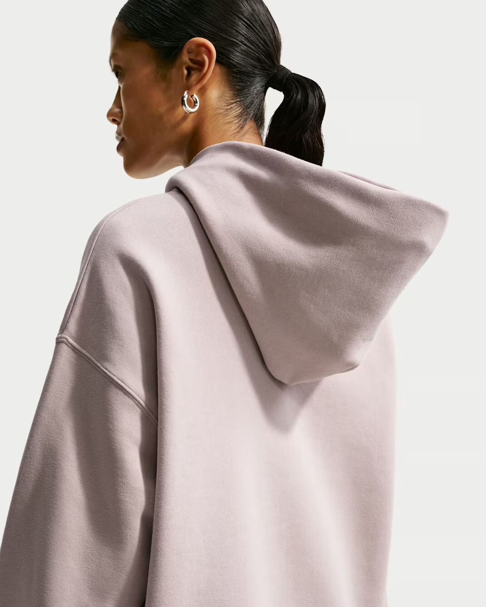 Nike Studio Fleece средней плотности Женская толстовка с капюшоном оверсайз - NIKE
