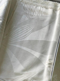 Скатерть 170х270 и 12 салфеток Gamba 9906СК Begie сливочная