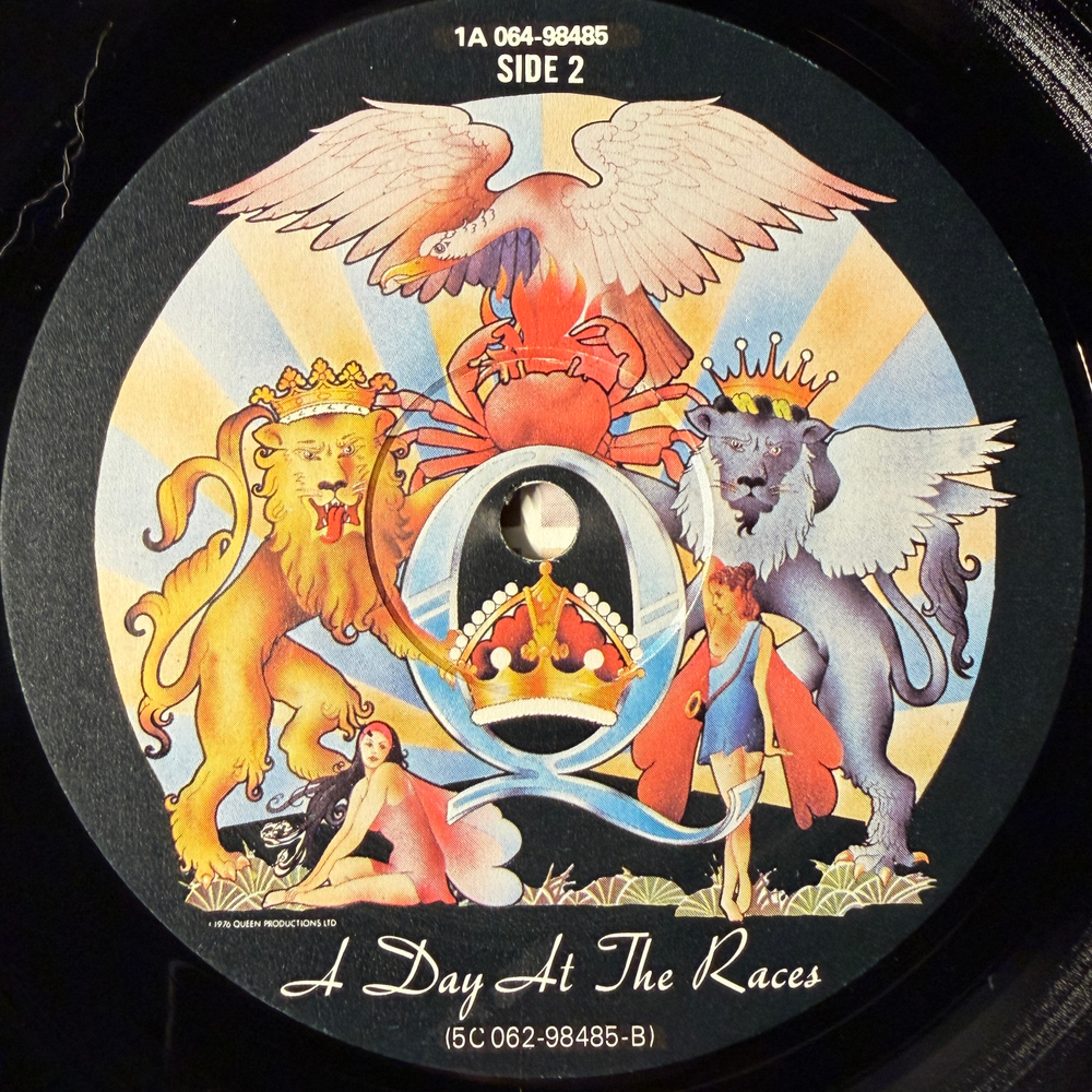 Queen ‎– A Day At The Races (Голландия 1976г.)