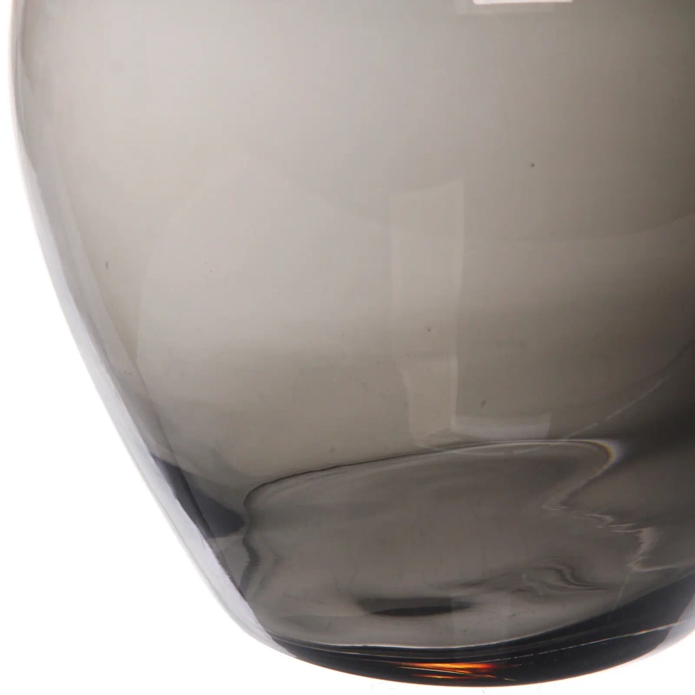 Ваза стеклянная «GREY GLASS» 18*28см