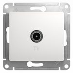 Schneider Electric Glossa Белый Розетка TV коннектор, механизм скрытая установка GSL000193