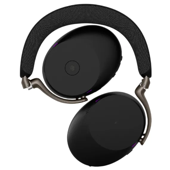 Jabra Evolve3 85 MS Link390a with Wireless Charging Pad Black