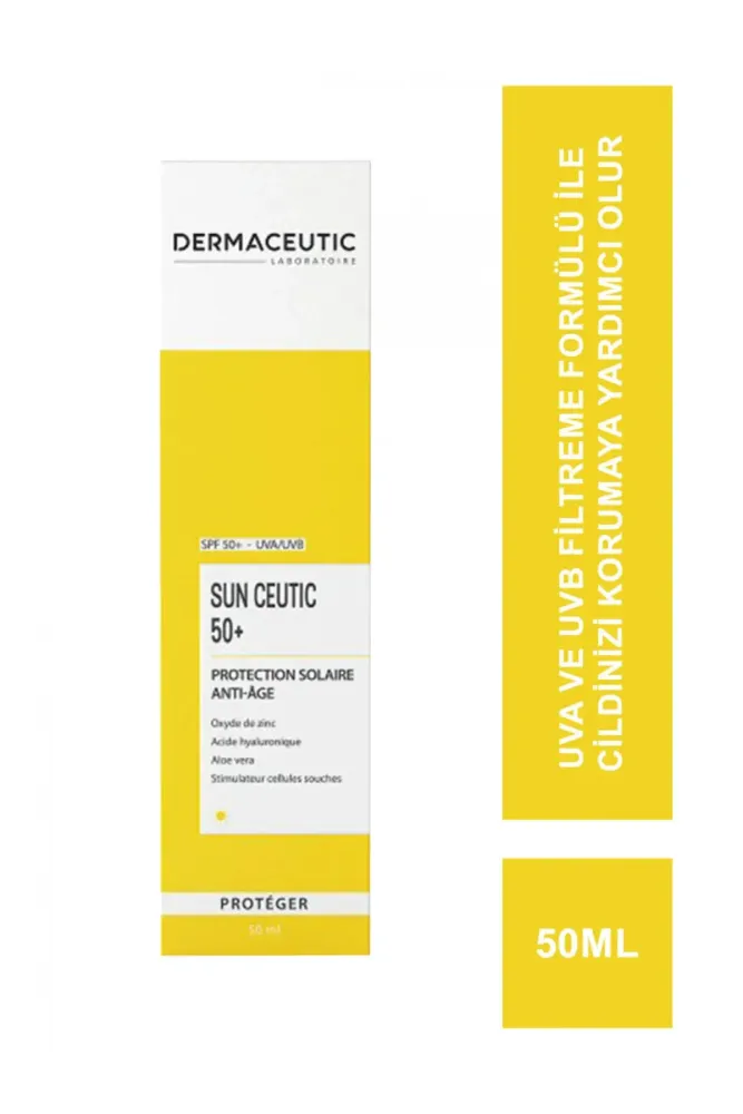 Антивозрастной солнцезащитный крем SPF50+ Dermaceutic Sun Ceutic 50 мл
