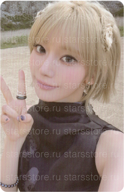 Фотокарта Sakura LE SSERAFIM - PUREFLOW pt.1 (weverse shop)