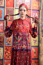 Blouse "Marusya. Maslenitsa"