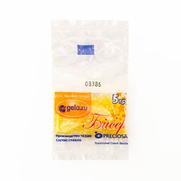 Бисер Preciosa 10/0, 50 г (10 шт по 5 г), цв.08386