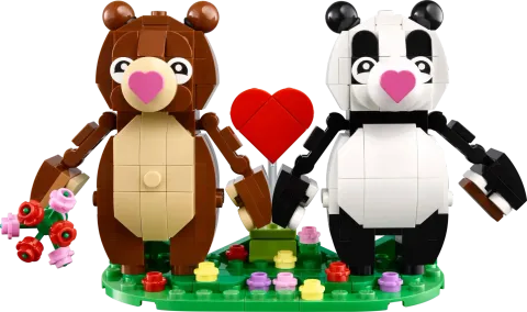 Конструктор LEGO 40821 Влюбленные медведи
