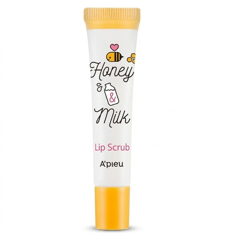 Молочно-медовый скраб для губ A'Pieu Honey & Milk Lip Scrub, 8мл