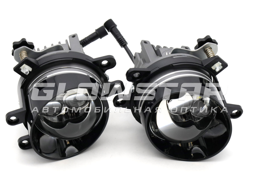 Светодиодные ПТФ Sariti N5, 3.0 дюйма, 12V, 45/76W, 6000K, крепление Toyota/Lexus (комплект, 2шт)