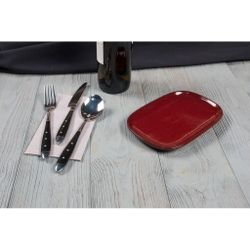Блюдо овальное 20*13 см h1,9 см для закусок Evolution Dark Red P.L. Proff Cuisine [1]