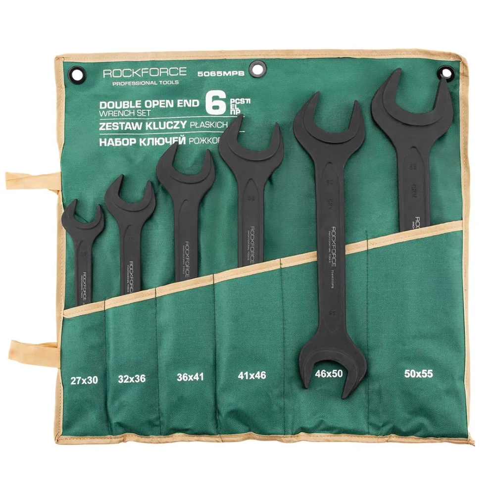 Набор ключей рожковых 6пр. RockFORCE RF-5065MPB