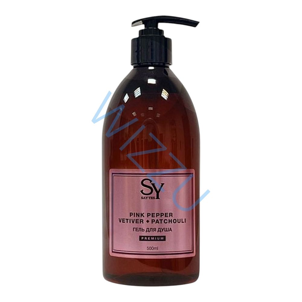 Гель для душа SAY YES серии PREMIUM pink pepper 500мл