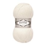Пряжа Alize (Ализе) Superlana Maxi / уп.5 мот. по 100 г, 100м, 055 белый A
