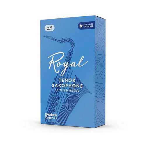 RICO RKB1025 - трости Royal by D'Addario для тенор-саксофона, 2.5, 10 шт.