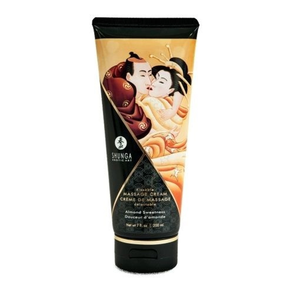 Массажный крем для тела с ароматом миндаля Shunga Almond Sweetness