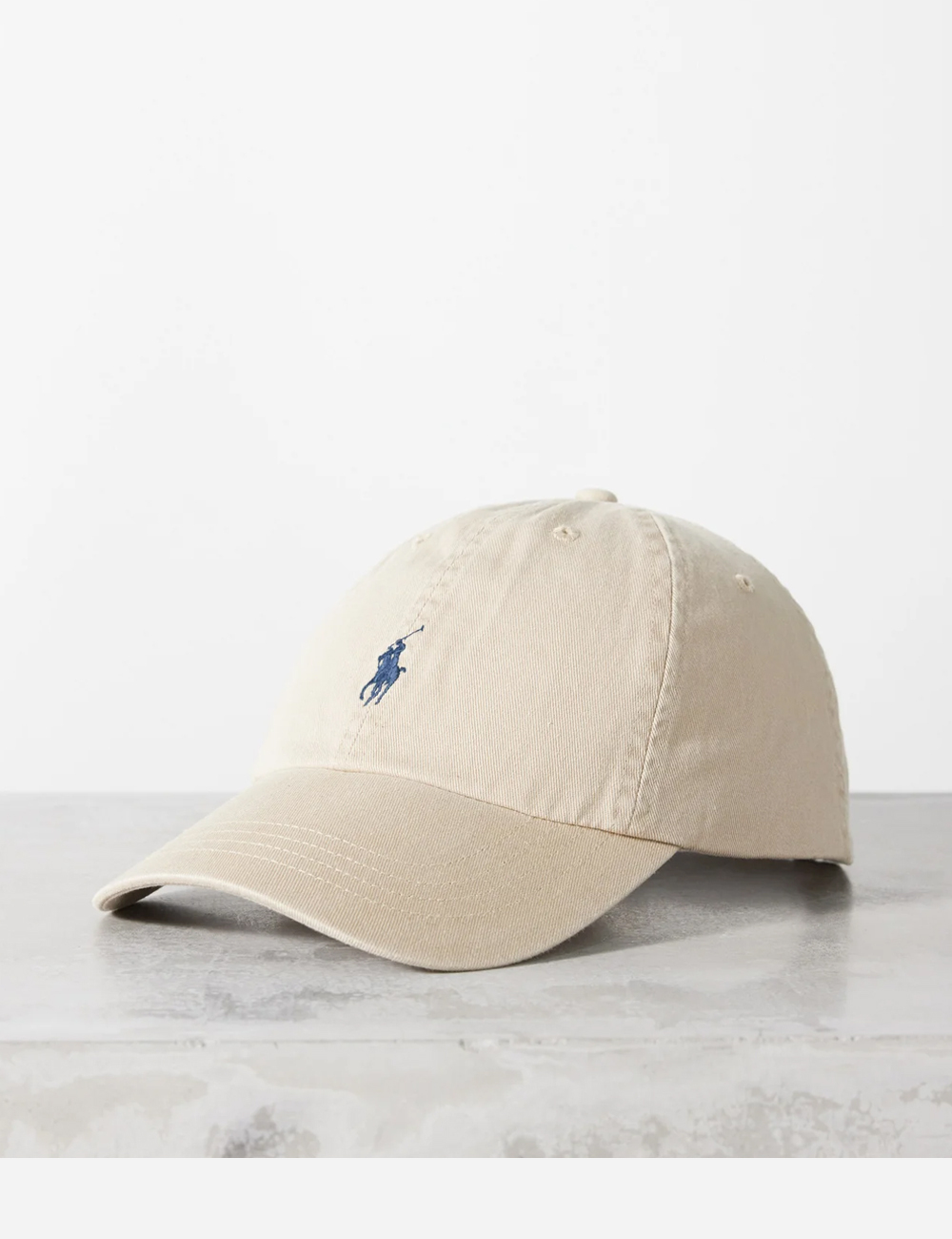 Кепка Polo Ralph Lauren Logo-embroidered Beige Baseball Cap