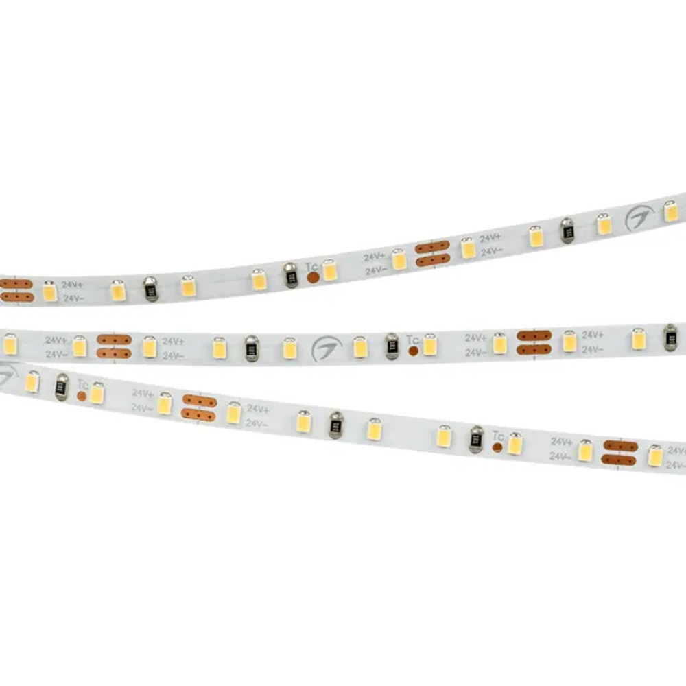 Светодиодная лента MICROLED-5000 24V Warm2700 4mm (2216, 120 LED/m, LUX) (Arlight, 9.6 Вт/м, IP20) 024415