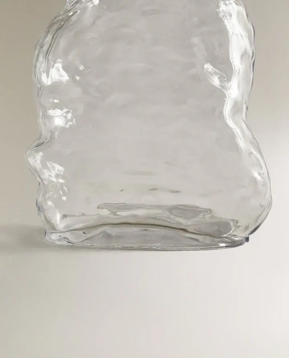 ZARA HOME АСИММЕТРИЧНАЯ СТЕКЛЯННАЯ ВАЗА