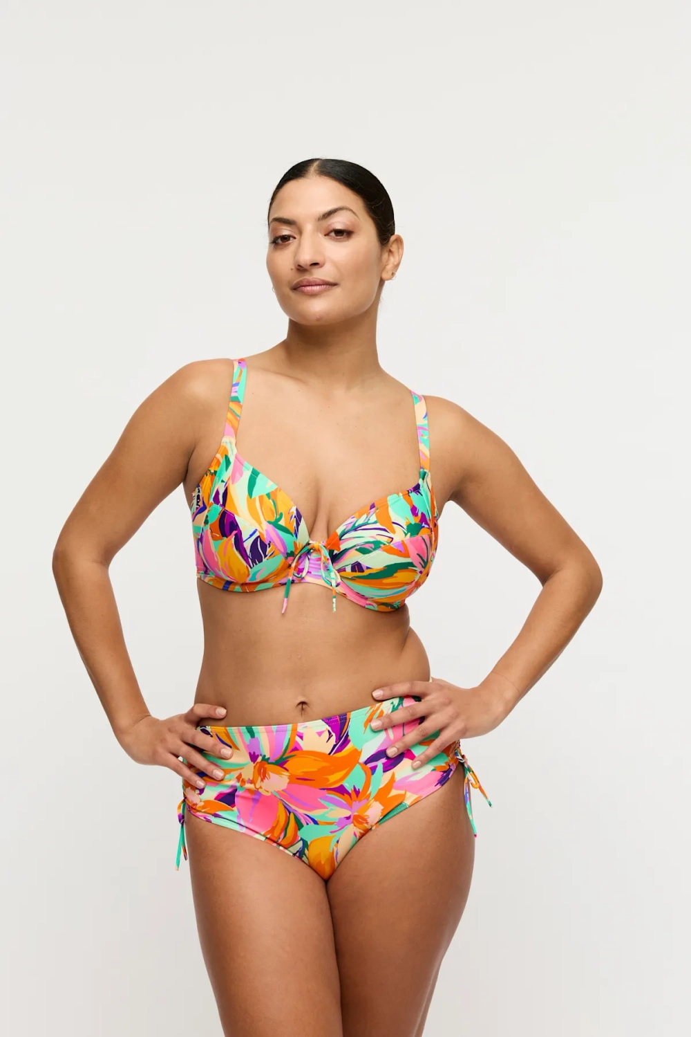 PRIMADONNA Swim Varadeo Плавки с высокой талией и шнуровкой, разноцветный