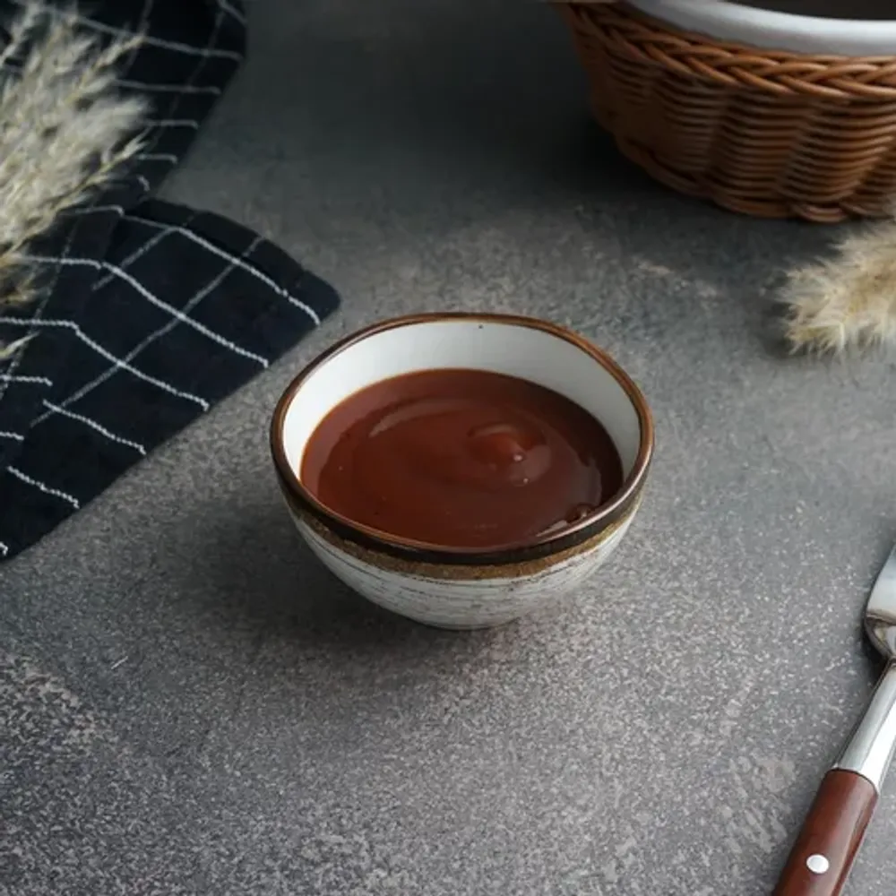 Соусник 80 мл d 7,4 см h3,7 см круглый фарфор Wood Fusion P.L. Proff Cuisine [6]
