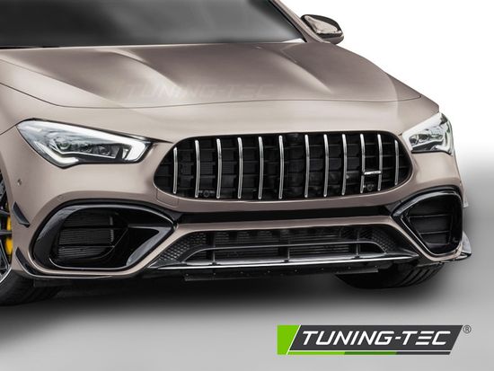 Бампер передний SPORT CHROME STYLE PDC для MERCEDES CLA W118 19-23