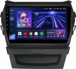 Магнитола для Hyundai Santa Fe 3 2012-2018 (климат на ШГУ) - Teyes CC3L монитор 9" IPS на Android 10, CarPlay, 4G SIM-слот