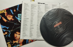 Винтажная виниловая пластинка LP Kiss Crazy Nights (USA 1987)