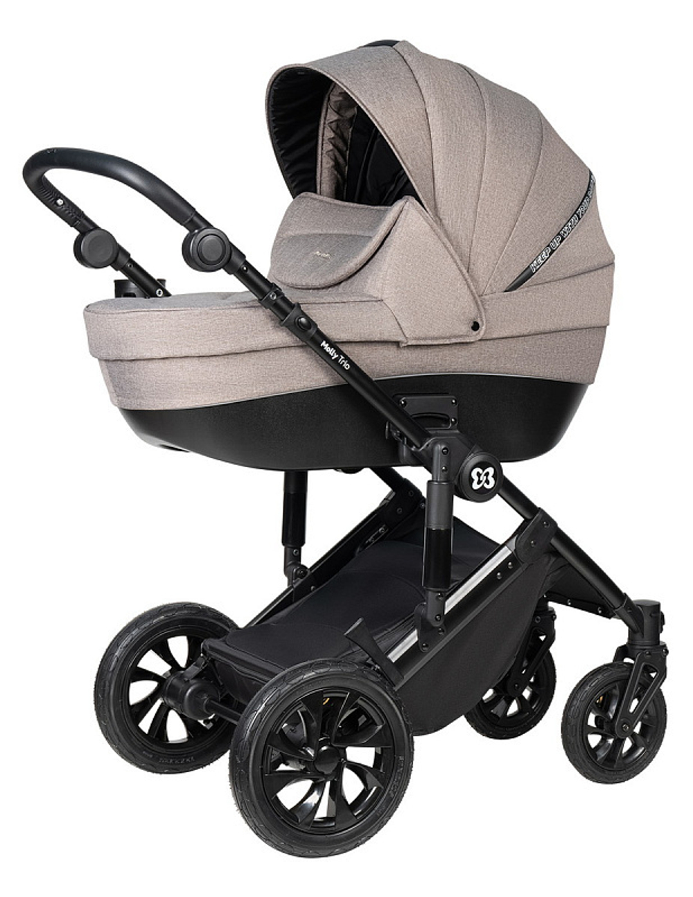 Коляска модульная 3в1 Molly Trio (Beige/Бежевый)