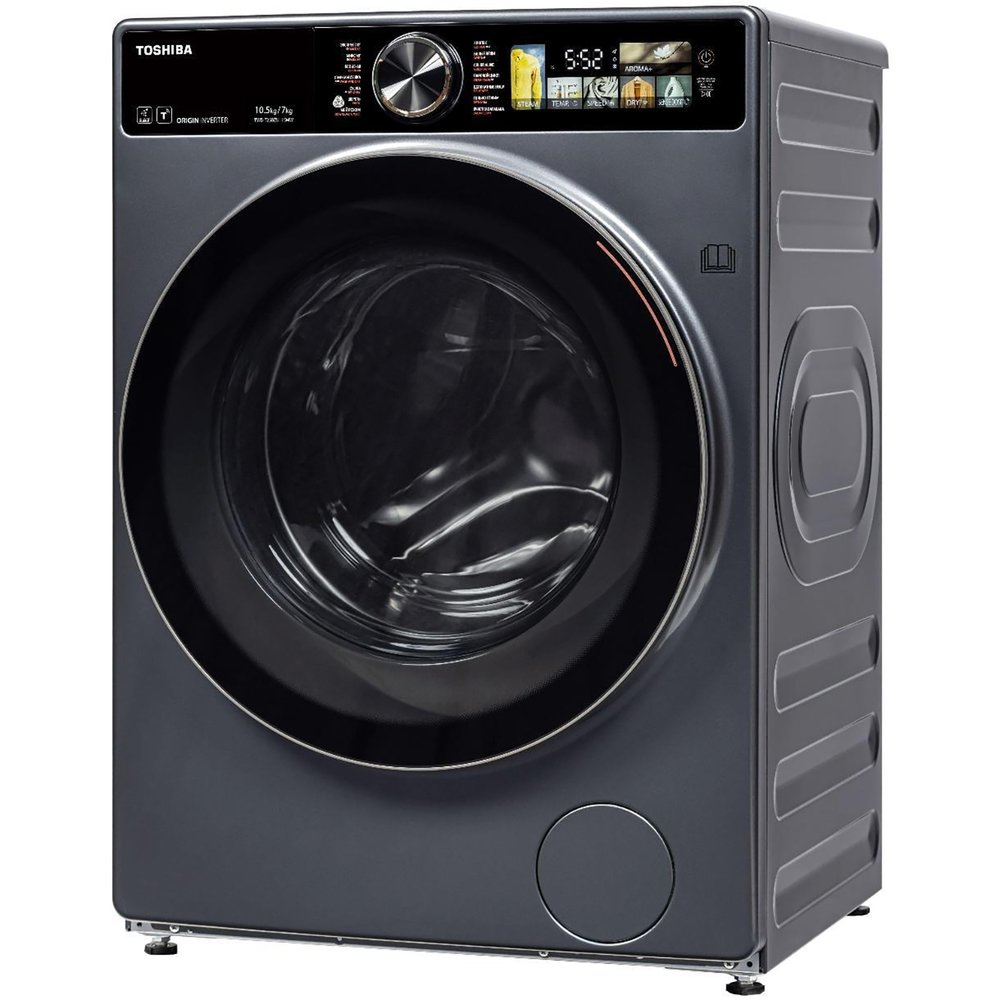 Стирально-сушильная машина Toshiba TWD-T25BZU115MWRU(MG)