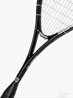 Wilson, HYPER HAMMER 120, Squash Racket, Black, ,
