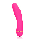 Розовый изогнутый вибромассажер 13см с 20 режимами вибрации Bior Toys Cosmo CSM-23132