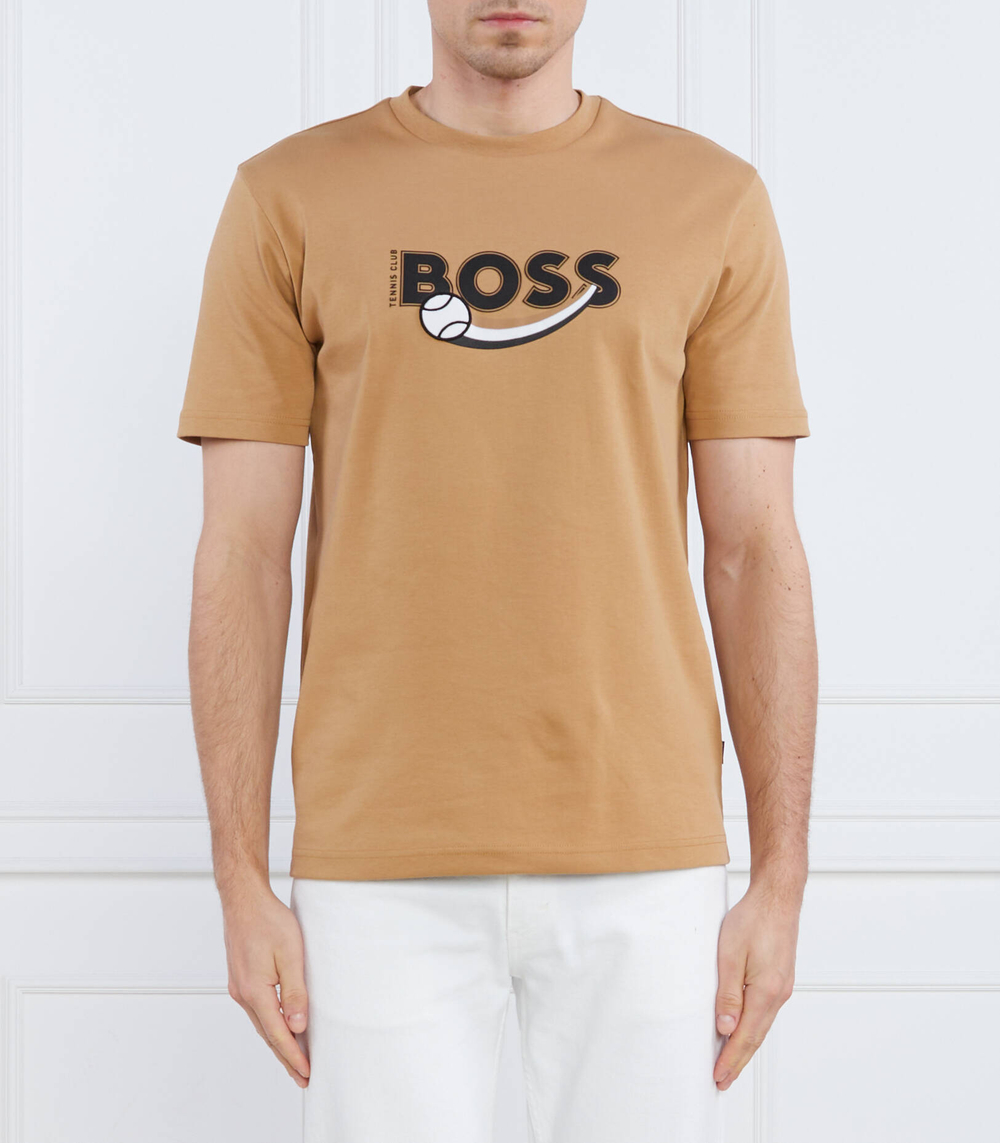Футболка Tiburt 348 BOSS BLACK - светло-коричневый(50486205)