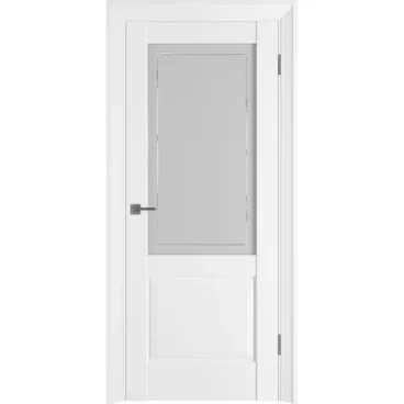 Межкомнатная дверь пэт Витон 02W white со стеклом