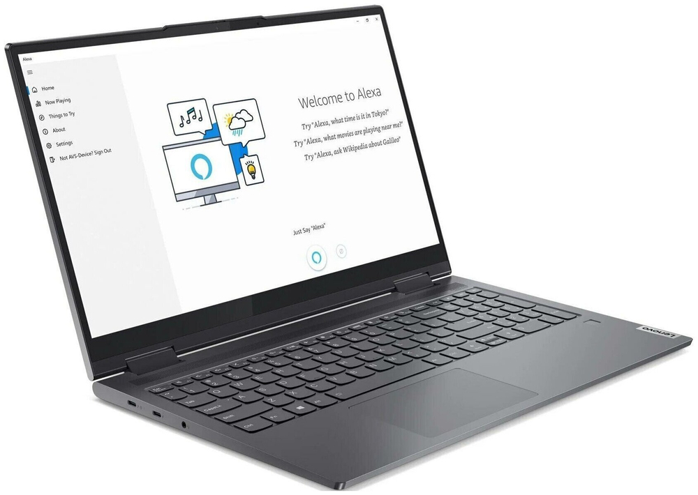 Ноутбук Lenovo Yoga 7 15ITL5 (82BJ0099RU) 15.6"/Intel Core i5 1135G7/RAM 8GB/SSD 512GB/Intel Iris Xe graphics/1920*1080/IPS/Windows 11/Подсветка кл-ры: LED/Серый. Состояние: B1