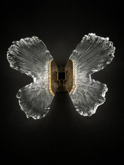 Бра настенное Lanbos Butterfly, LED 6 Вт, 3 кв м, золото