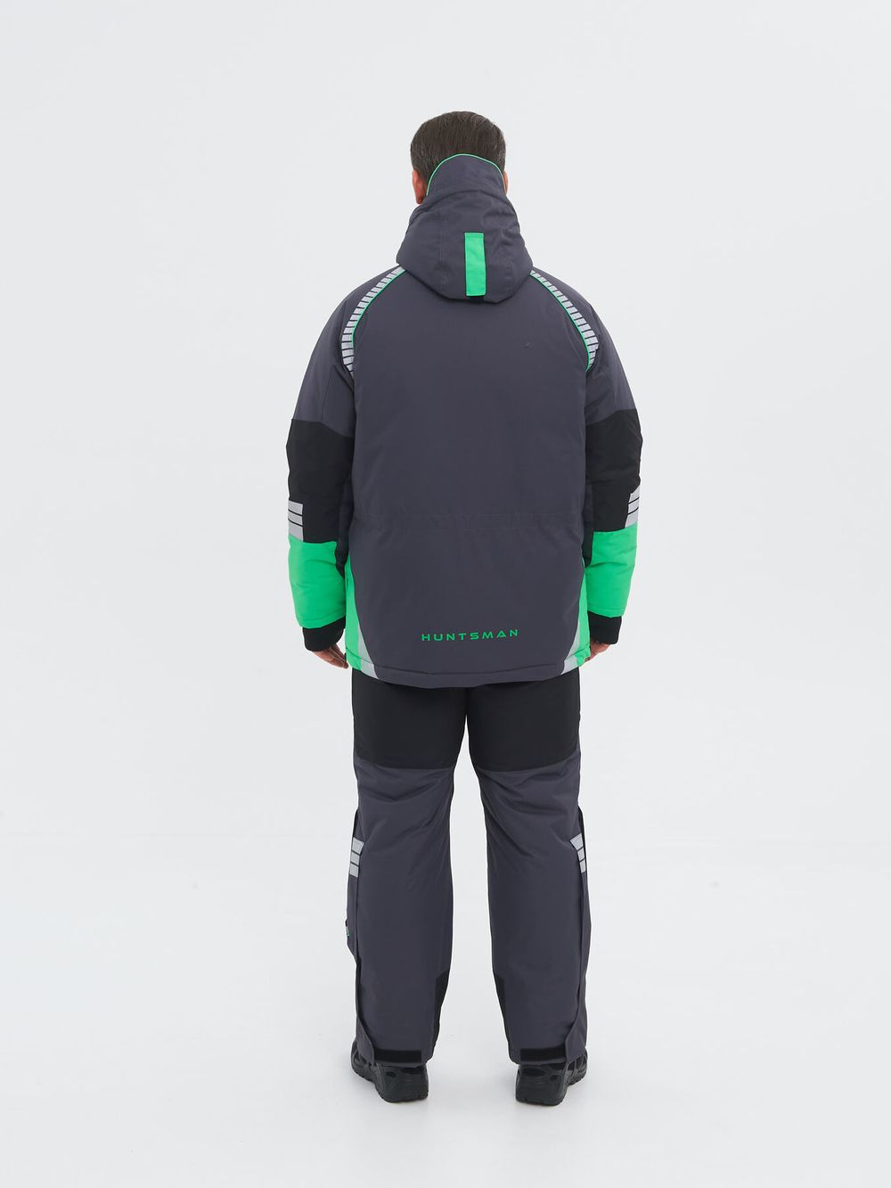 Костюм зимний Yakutia ткань Galaxy Breathable цвет Тёмно-серый
