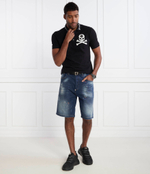 Шорты Philipp Plein - голубой(MDT3684 PDE004N)