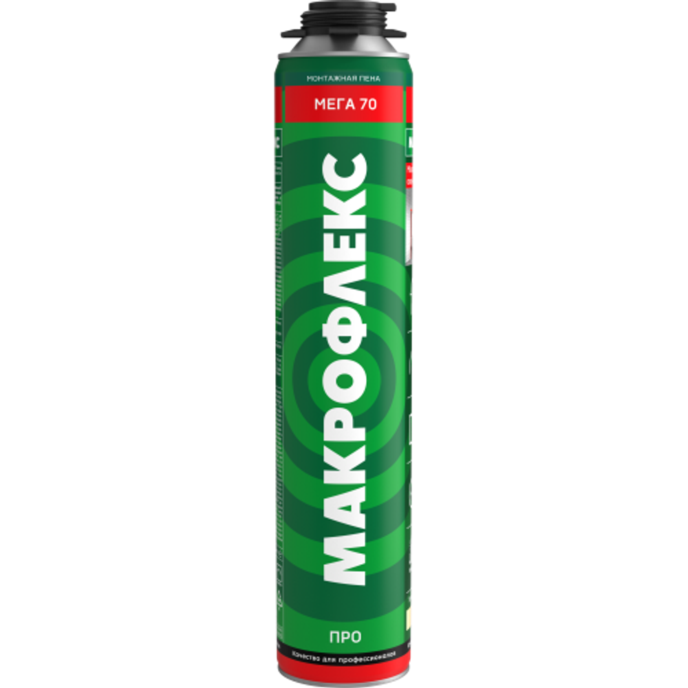 Пена монтажная Макрофлекс 3048185 Мега 70 ПРО 880мл | Макрофлекс