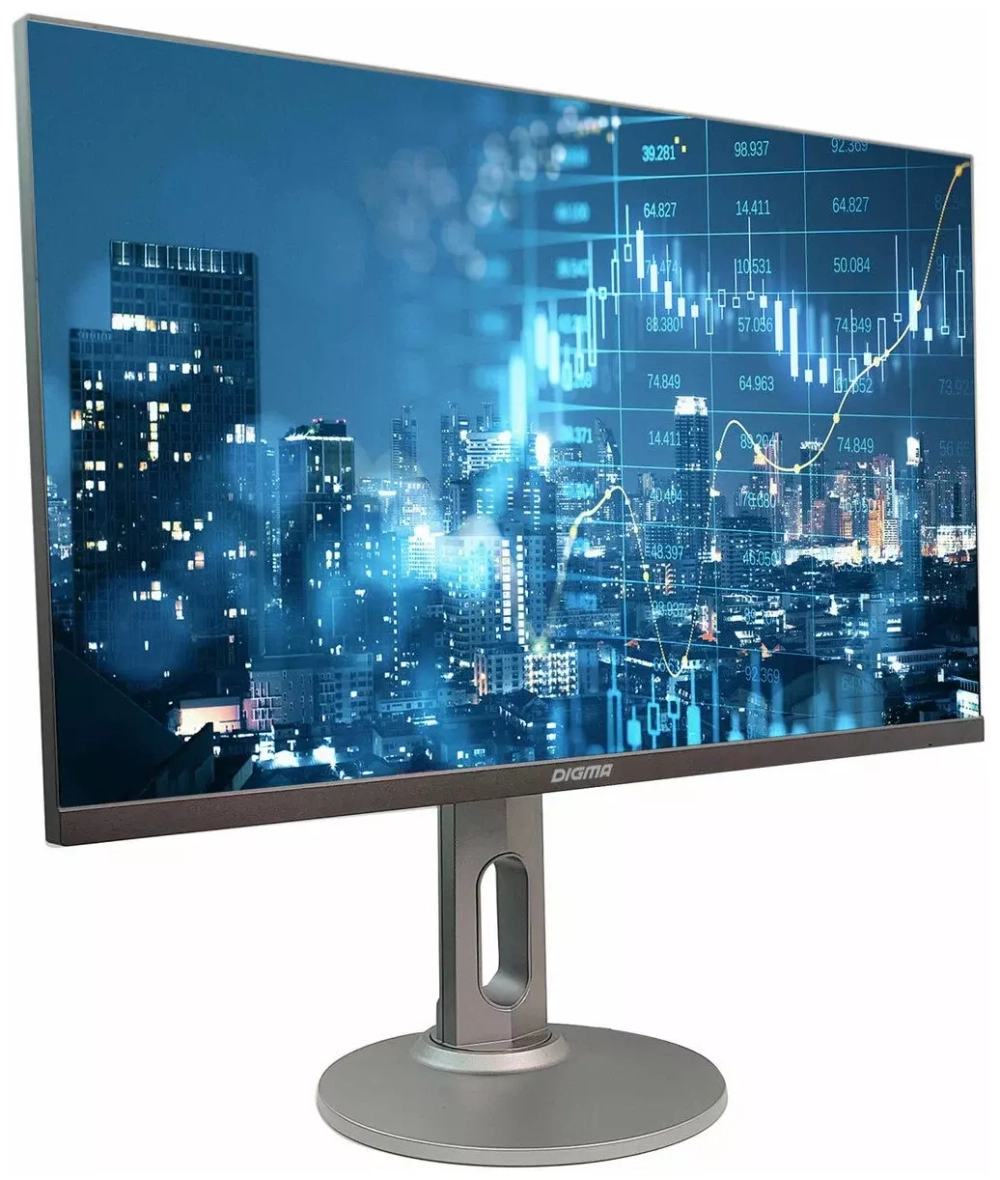 Монитор ЖК Digma DM-MONB2707 27" Dark Grey 6ms HDMI, DisplayPort