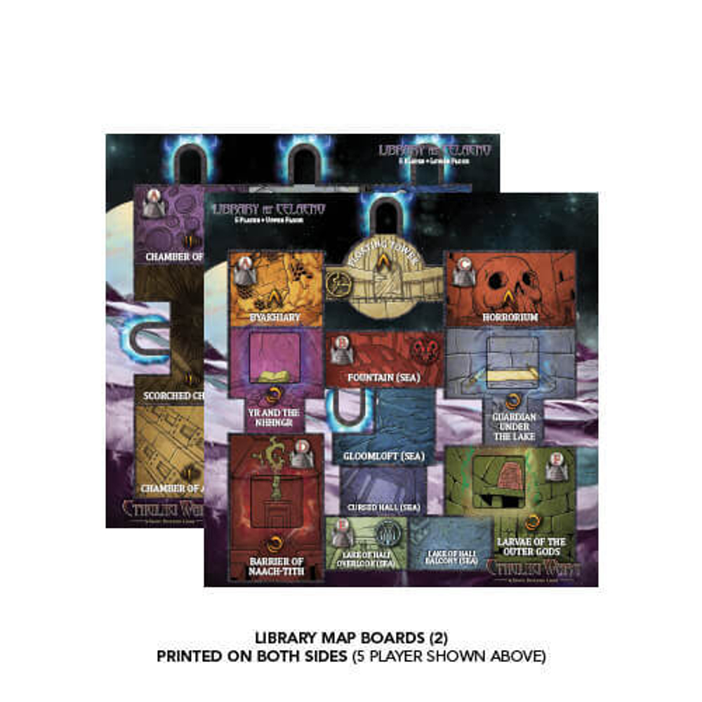 [Предзаказ] Cthulhu Wars: Great Library at Celaeno Map Expansion