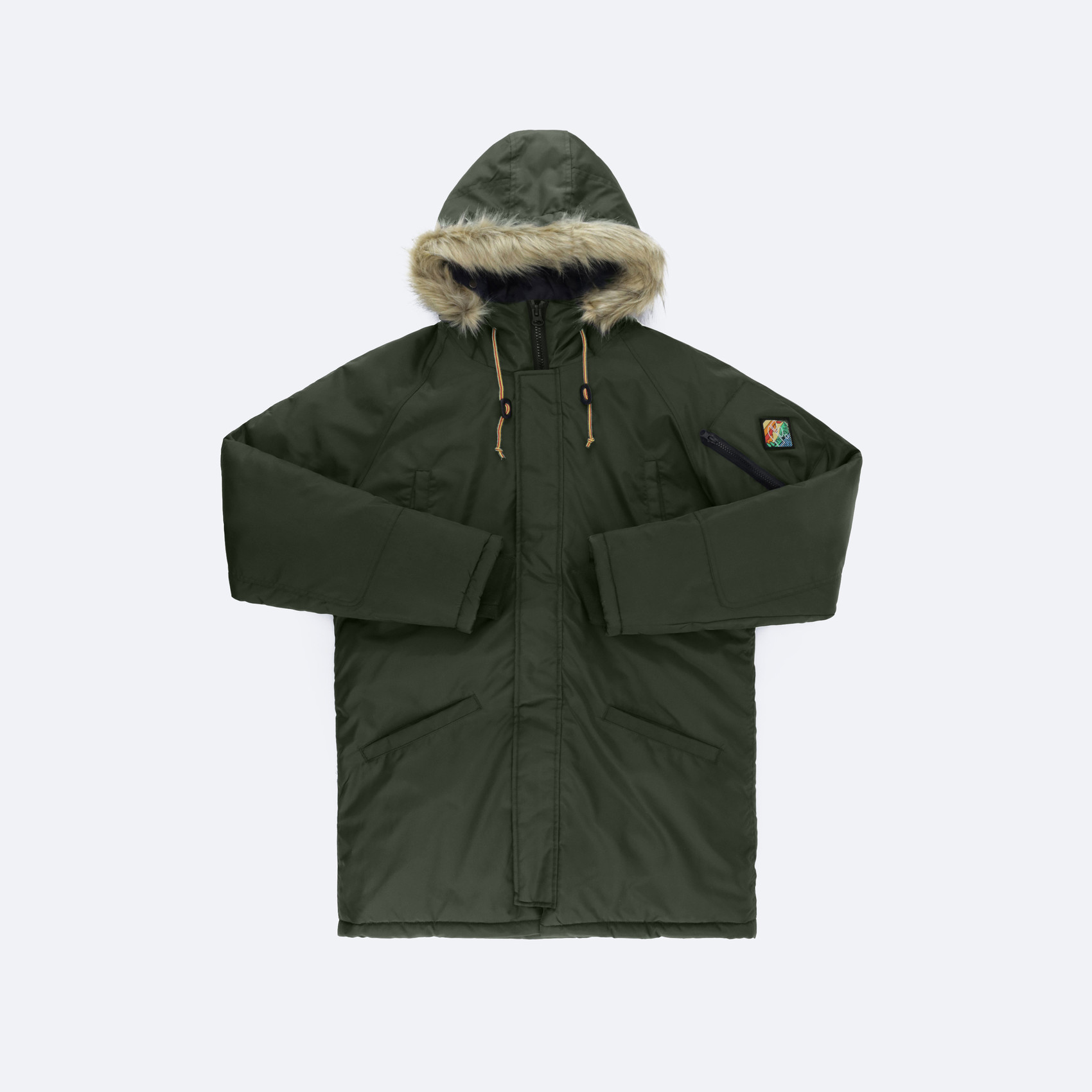 Куртка зимняя Footwork Alaska (army green) артикул: - купить в магазине Дайс