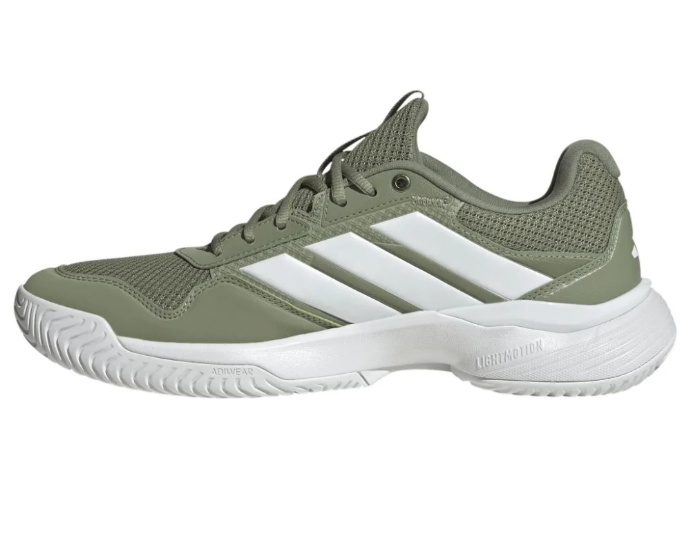 Мужские кроссовки теннисные Adidas GameCourt 3 M Wide - dark blue/cloud white/core black